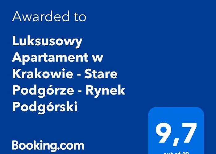 Luksusowy Apartament W Krakowie - Stare Podgorze - Rynek Podgorski
